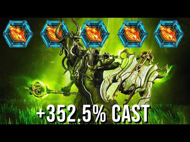 Oberon Max Cast Speed Steel Path Nuker - Warframe Endgame Gameplay