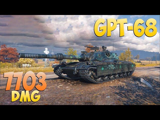 GPT-68 - 4 Kills 7.7K DMG - He tried! - World Of Tanks