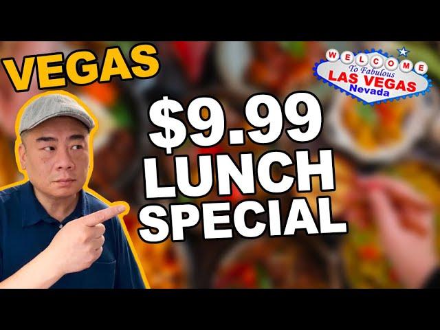 Bargain of a Lunch Special with Steve and Mrs. Steve!  Taste of Asia, Suncoast Casino. Las Vegas