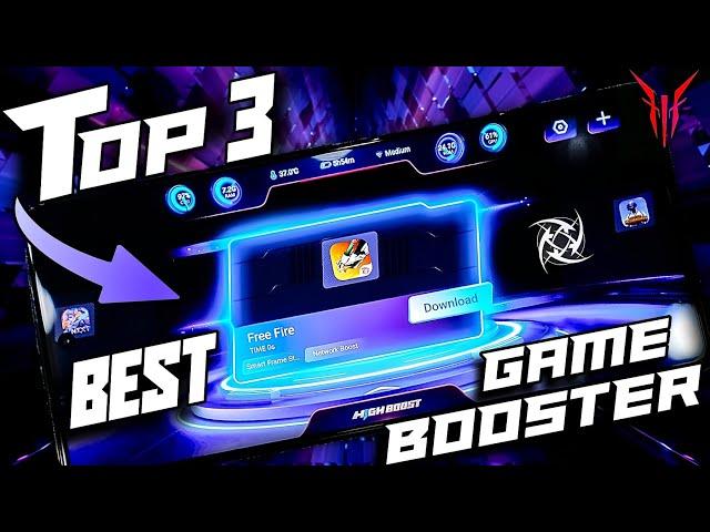 TOP 3 Best game booster for android 2024 l stable 60 FPS gaming experience