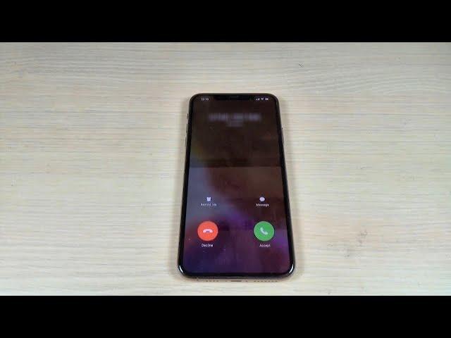 iPhone 11 Pro Max (2019) Incoming Call - Reflection (Default)