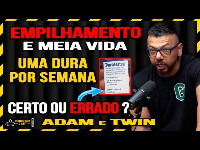 UMA DURA POR SEMANA TÁ CERTO MESMO ? MEIA VIDA e EMPILHAMENTO ! | ADAM ABBAS & LEANDRO TWIN