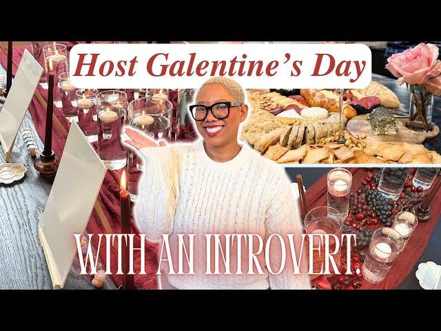 Host a Valentine's Day Party with Me As An Introvert Trying to Be More Social! | Kiva Brent Vlog