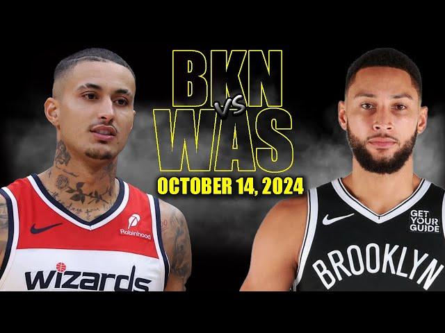 Brooklyn Nets vs Washington Wizards Full Game Highlights - October 14, 2024 | 2024-25 NBA Pre Season