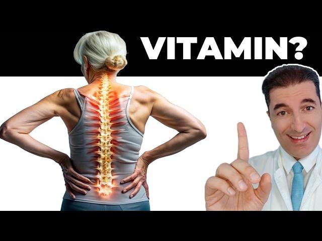 The most important vitamin for spine health