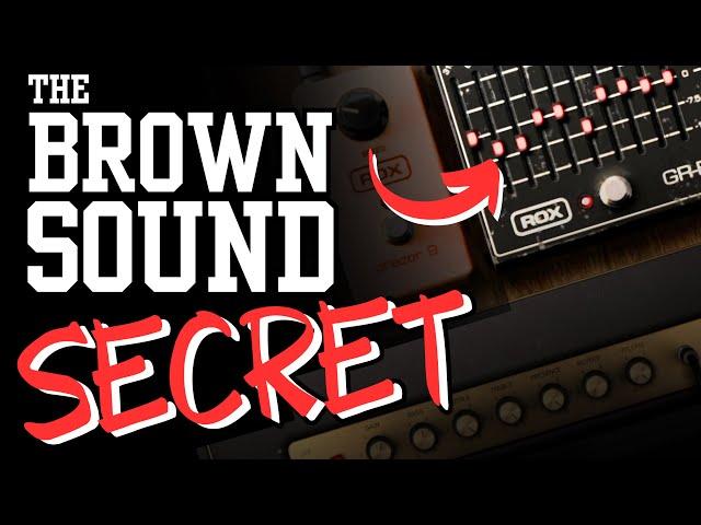 The Secret to Unlocking Eddie Van Halen's Brown Sound