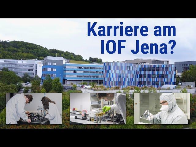 Karriere am Frauenhofer IOF in Jena?