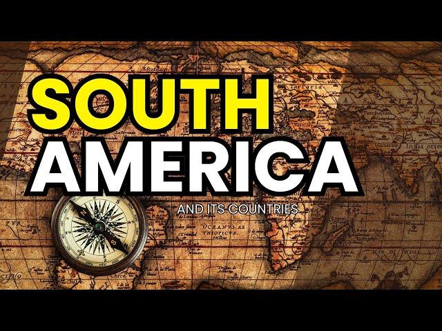 Discover the Geography of South America And Its Countries and Their Map #geography #SouthAmerica