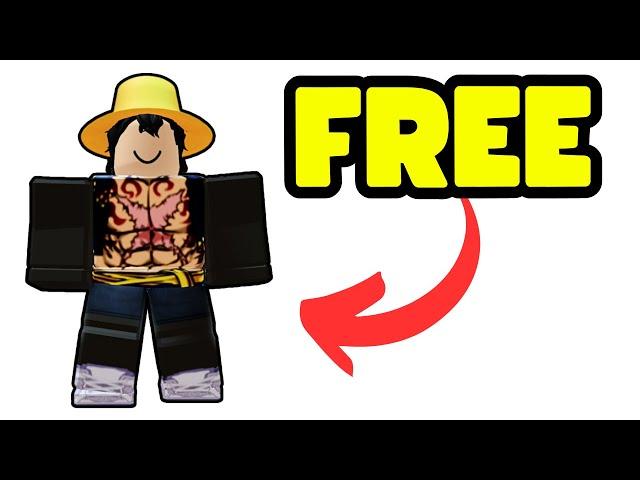 FREE LUFFY GEAR FOUR SKIN ON ROBLOX