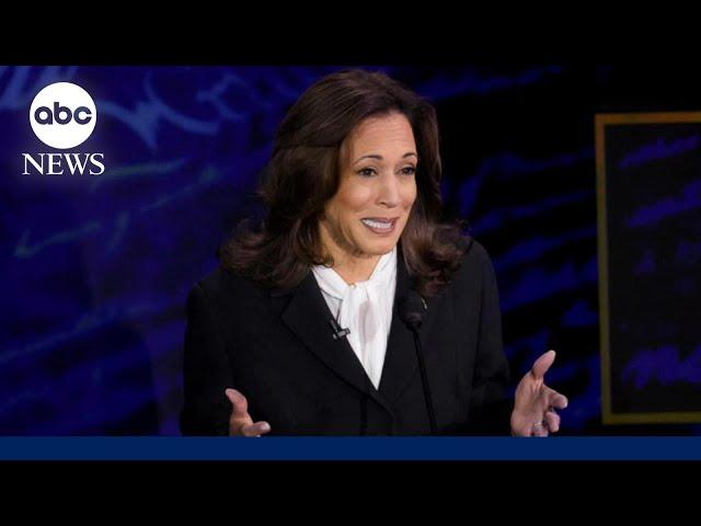 Presidential debate highlights from Trump and Harris's first showdown of 2024