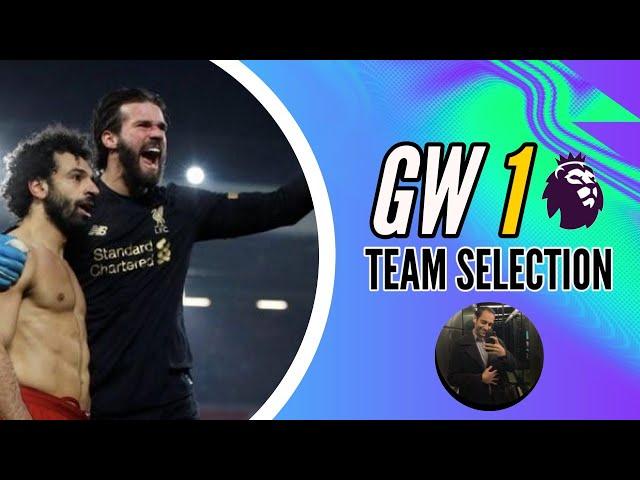 FPL TEAM SELECTION FOR GAMEWEEK 1 | Fantasy Premier League Tips 2024/25