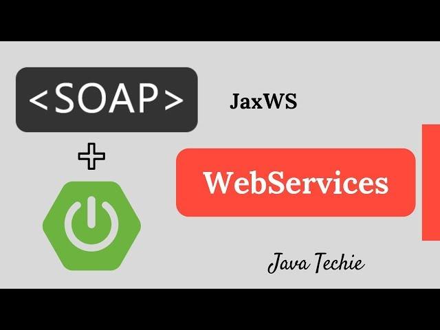 Creating SOAP Web Service with Spring Boot | java Techie