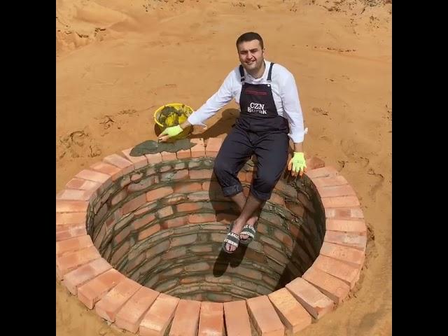 #CZN BURAK the smiling chef cooking in desert 