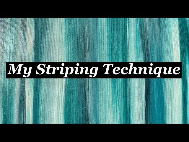 My Painting/Striping Technique / Tutorial