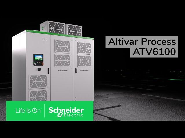 Altivar Process ATV6100: Compact and Versatile Medium Voltage Drive | Schneider Electric