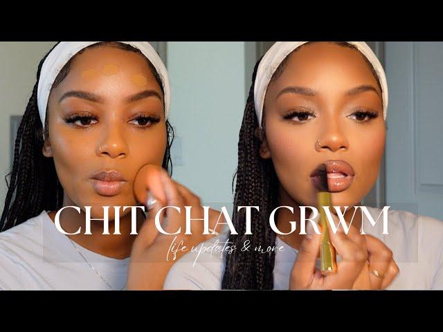 chit chat grwm | getting more personal, updated everyday makeup, life updates, & more