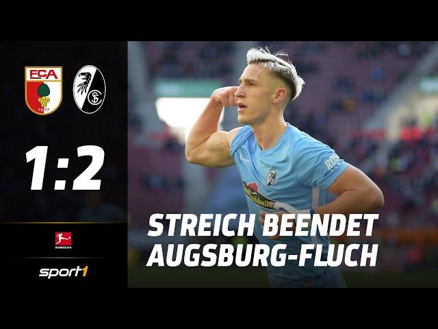 Augsburg – Freiburg 1:2 | Highlights Bundesliga 23. Spieltag | SPORT1