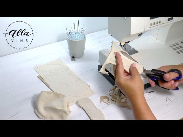 Sewing body parts. Tilda doll tutorial step by step. Lesson 1