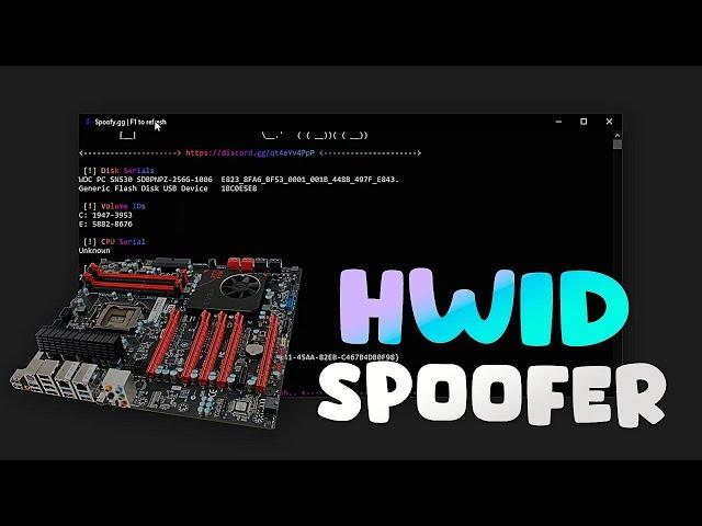 Free HWID Spoofer & Serial Changer | How to *EASY* Remove Hardware BAN in 2024 (WORKING)