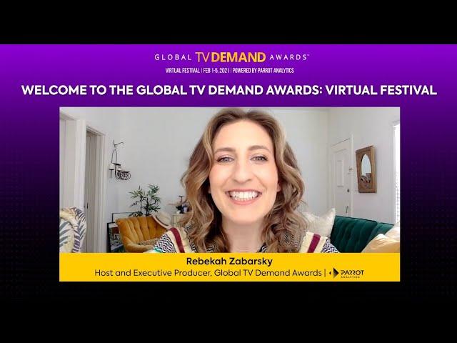 Welcome to the Global TV Demand Awards: Virtual Festival, powered by Parrot Analytics