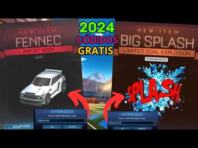 *2024* TODOS CÓDIGOS E BUGS QUE FUNCIONAM NO ROCKET LEAGUE ATUALMENTE!