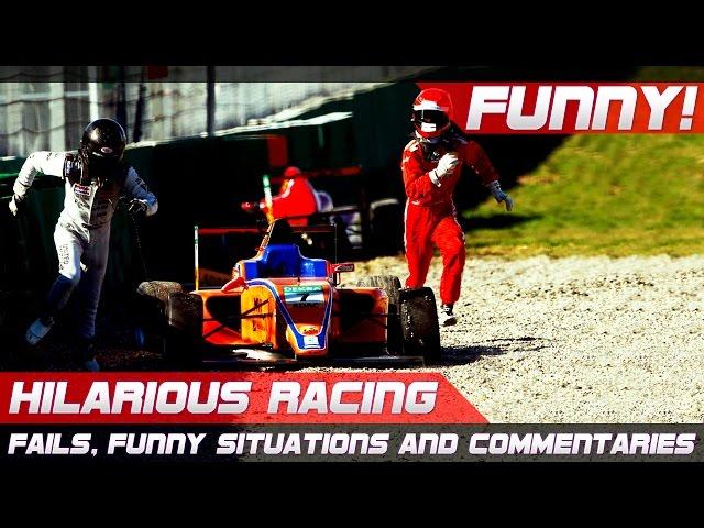 FUNNY RACING! Best of Fails, Hilarious Situations and Commentaries of 2016-2022 Compilation