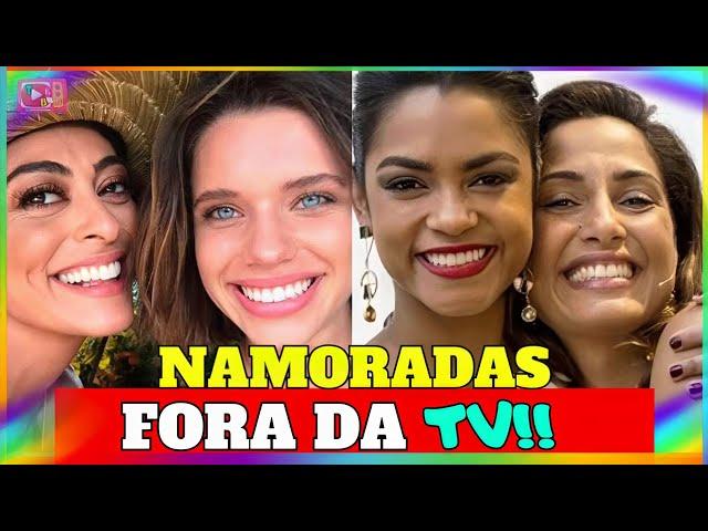 44 ATRIZES E FAMOSAS QUE NAMORAM MULHERES FORA DA TV!  #atrizes