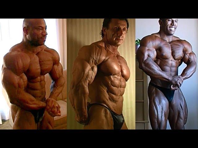 3 Ripped Pro Bodybuilders 2004 Dexter Jackson plus Pavol & Henry