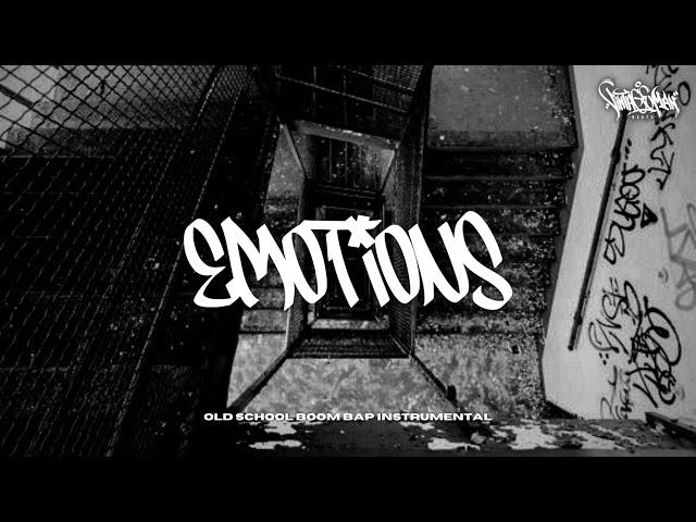 "Emotions" 90s OLD SCHOOL BOOM BAP BEAT HIP HOP INSTRUMENTAL 2024