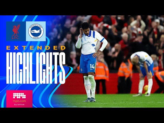 EXTENDED HIGHLIGHTS | Liverpool v Brighton | Premier League