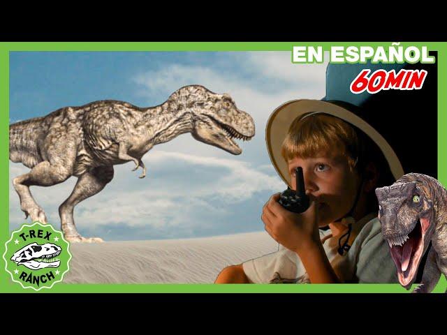 Parque de T-Rex | Huida divertida con dinosaurios Juguetes para niños