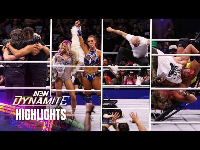 Highlights from Dynamite! | 10/23/24 AEW Dynamite