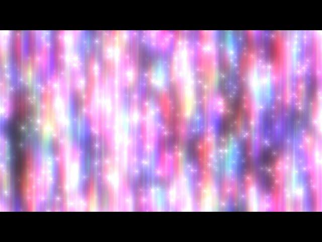 Beautiful Light Sparkle Star Particles and Shiny Rainbow Spectrum 4K Motion Background for Edits