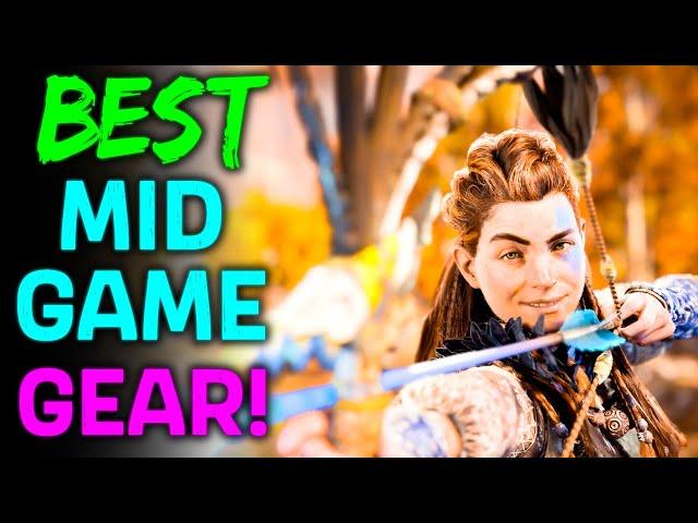 Best MID-GAME Weapons & Outfit Builds - Horizon Forbidden West