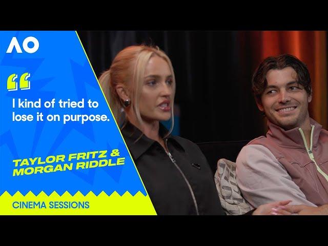 Taylor Fritz and Morgan Riddle | Cinema Sessions | Australian Open