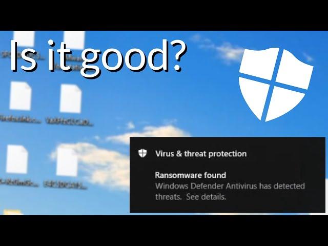 Can Windows Defender protect your computer against malware?