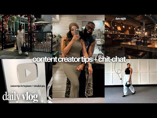 VLOG: Content Creator Tips *beginner friendly* Q&A + Summer Style Haul  + GRWM & More  | Shay Nicole