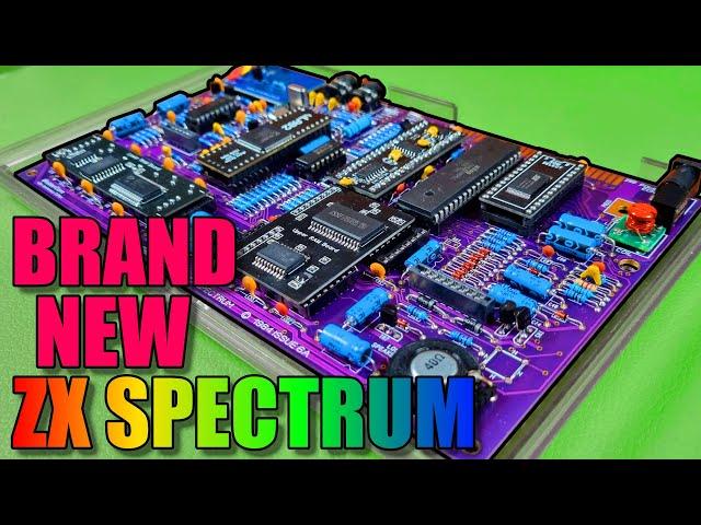 Building a new ZX Spectrum - All New Components!