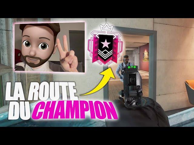 LA NOUVELLE ROUTE DU CHAMPION EN FACECAM C'EST LA GAME DU CHAMPION ! RAINBOW SIX SIEGE