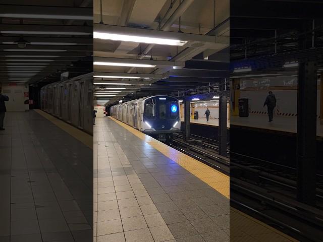 R211 4135 leading a Lefferts Boulevard bound A Train into 14th Street. #subway #nyc #railfans