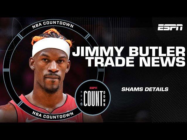  Jimmy Butler prefers a trade out of Miami - Shams Charania  | NBA Countdown