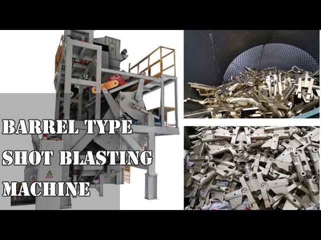 Barrel Shot Blasting Machine Testing Video 【High Quality & High Efficient】