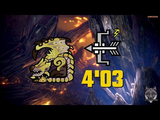 MHW.IB: GOLD-RATHIAN-SPEEDRUN: BOW (4'03)