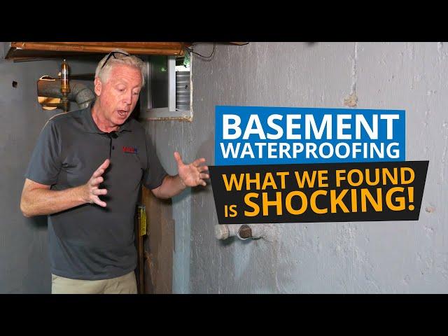 Basement Waterproofing | Competitor System vs Our SuperDry System