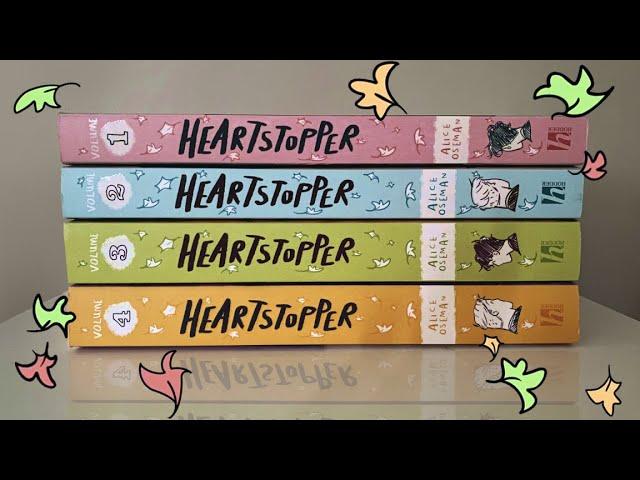 ASMR | Reading every volume of Heartstopper