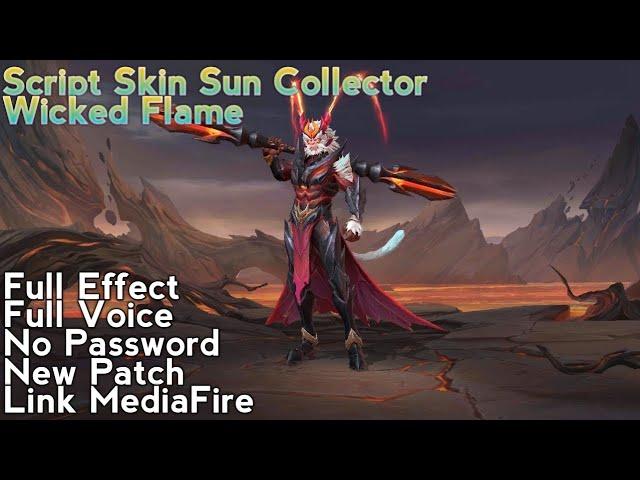 Script Skin Sun Collector | Full Effect | Full Voice | No Password | New Patch | Link MediaFire |