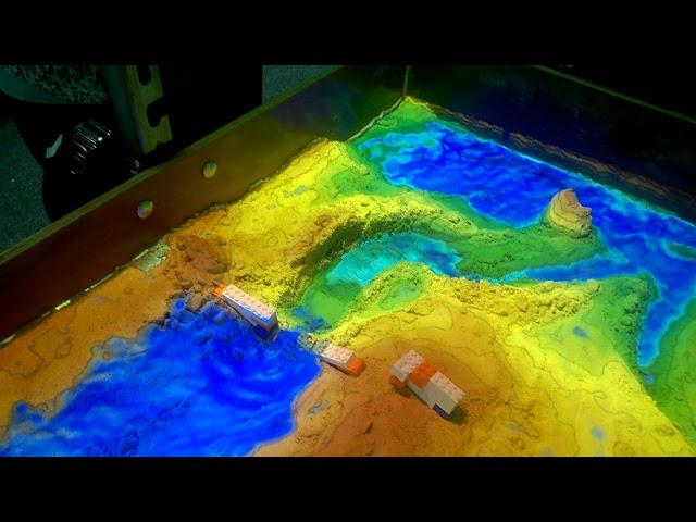 JBA Trust - Augmented reality flood sandbox @ICFM7