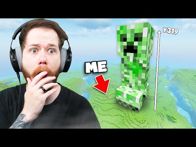 Minecraft But Killing Mobs Makes Them BIGGER!