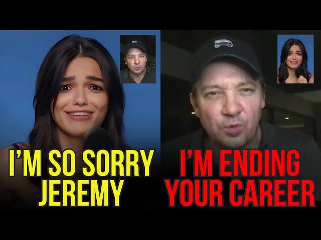 Rachel Zegler BLASTS Jeremy Renner as a "Monster" — INSTANTLY Regrets It!