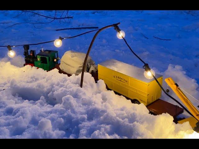 G Scale Snow Operations